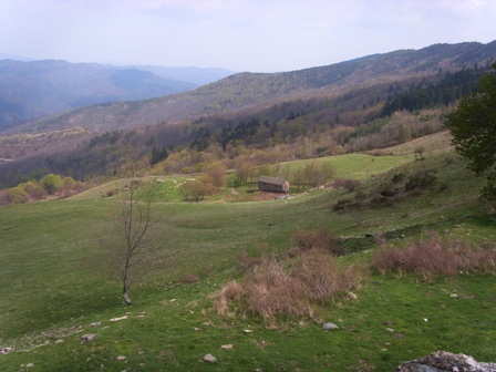 La vallée Borgne non loin du sommet